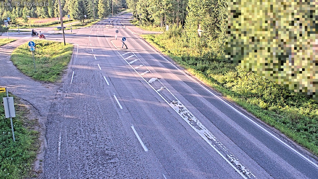 Kelikamerat Kuva Tie 78 Rovaniemi, Pöykkölä, Rovaniemi, Lappi