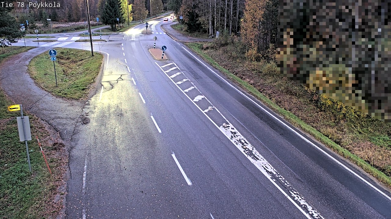 Kelikamerat Kuva Tie 78 Rovaniemi, Pöykkölä, Rovaniemi, Lappi