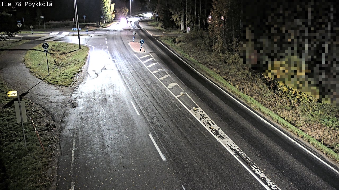 Kelikamerat Kuva Tie 78 Rovaniemi, Pöykkölä, Rovaniemi, Lappi