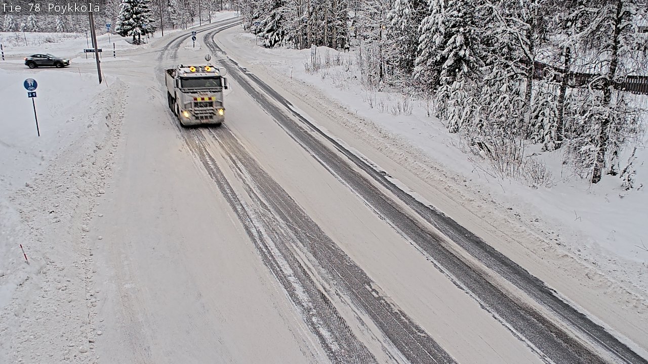 Kelikamerat Kuva Tie 78 Rovaniemi, Pöykkölä, Rovaniemi, Lappi