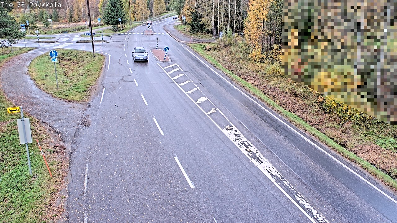 Kelikamerat Kuva Tie 78 Rovaniemi, Pöykkölä, Rovaniemi, Lappi