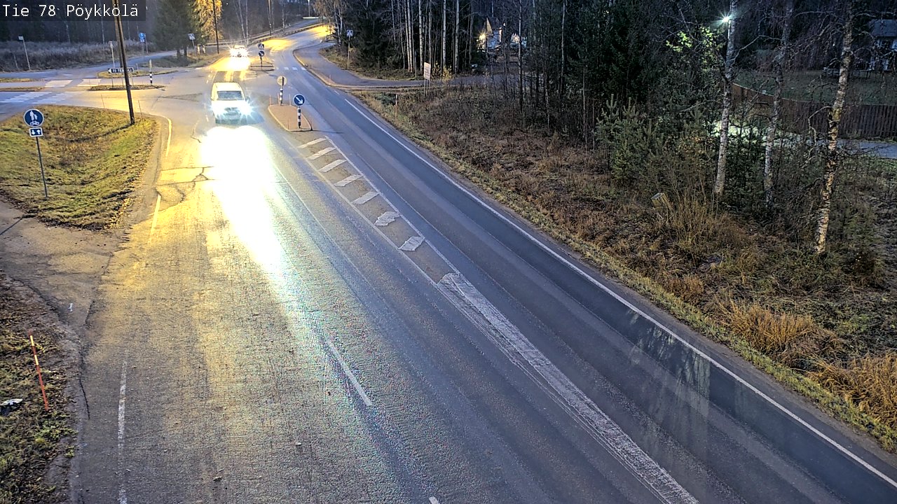 Kelikamerat Kuva Tie 78 Rovaniemi, Pöykkölä, Rovaniemi, Lappi