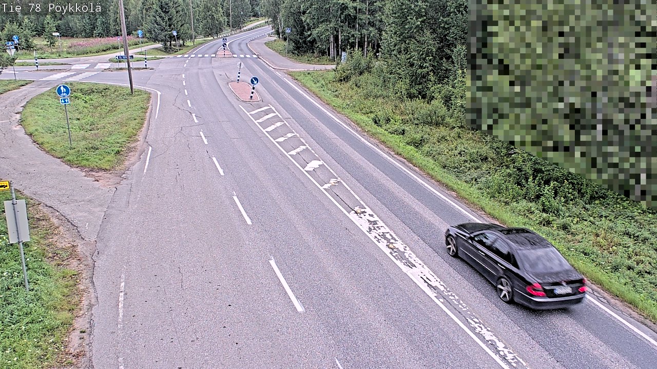 Kelikamerat Kuva Tie 78 Rovaniemi, Pöykkölä, Rovaniemi, Lappi