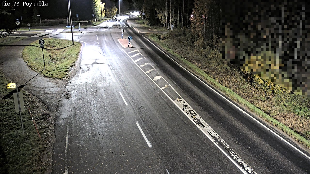 Kelikamerat Kuva Tie 78 Rovaniemi, Pöykkölä, Rovaniemi, Lappi