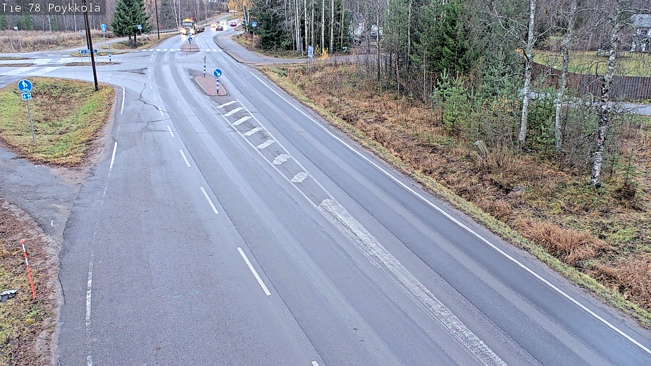 Kelikamerat Kuva Tie 78 Rovaniemi, Pöykkölä, Rovaniemi, Lappi