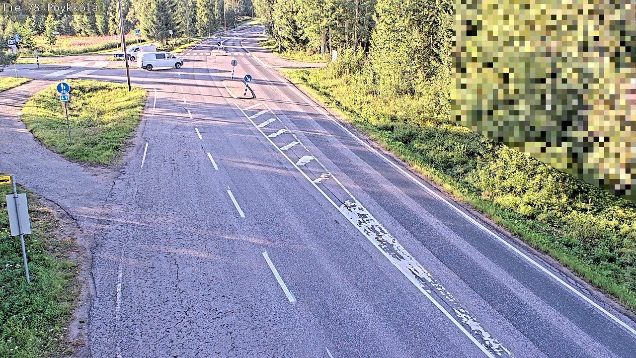 Kelikamerat Kuva Tie 78 Rovaniemi, Pöykkölä, Rovaniemi, Lappi