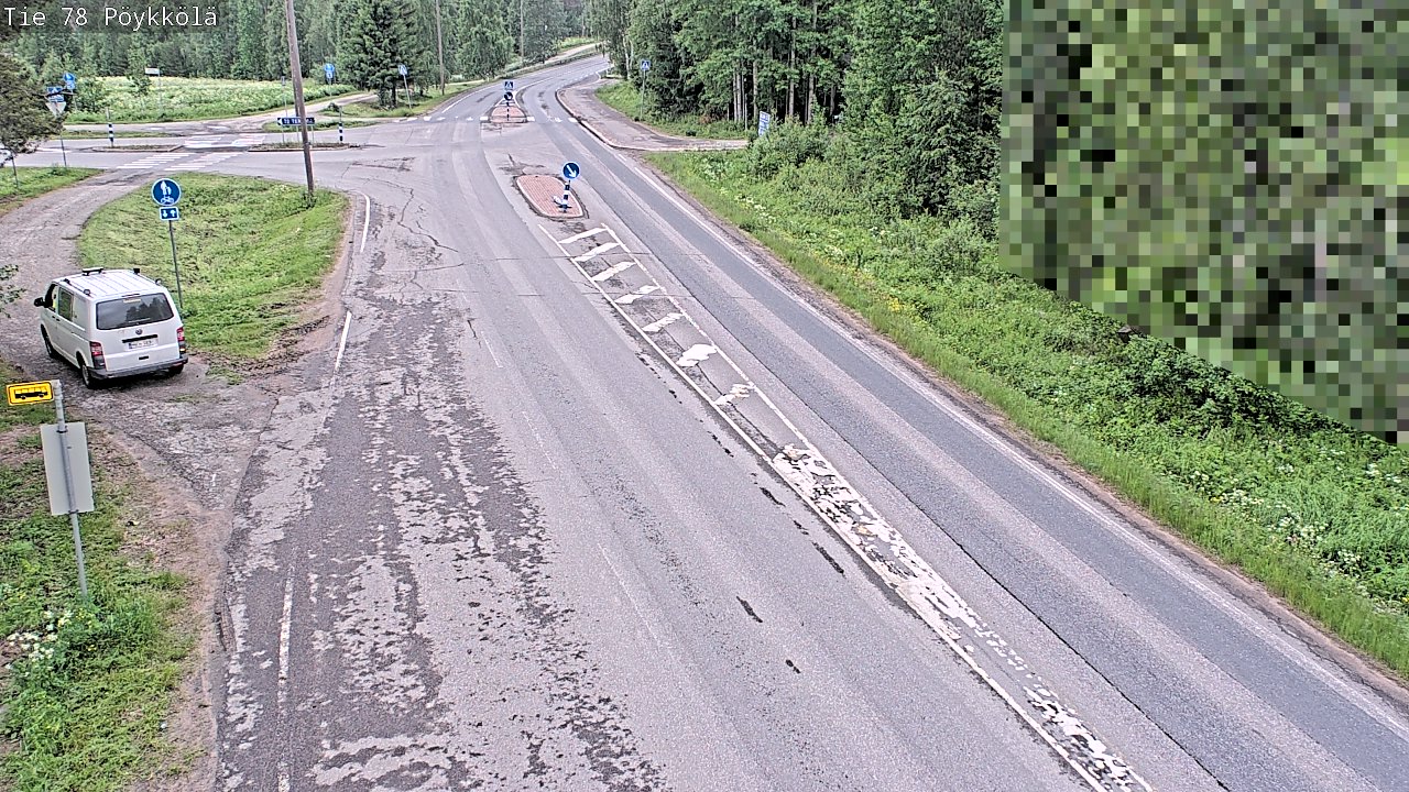 Kelikamerat Kuva Tie 78 Rovaniemi, Pöykkölä, Rovaniemi, Lappi