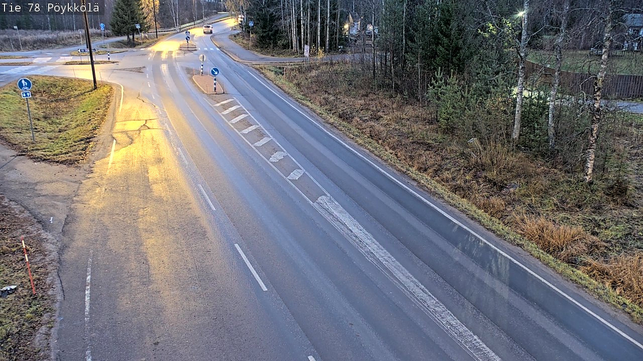 Kelikamerat Kuva Tie 78 Rovaniemi, Pöykkölä, Rovaniemi, Lappi