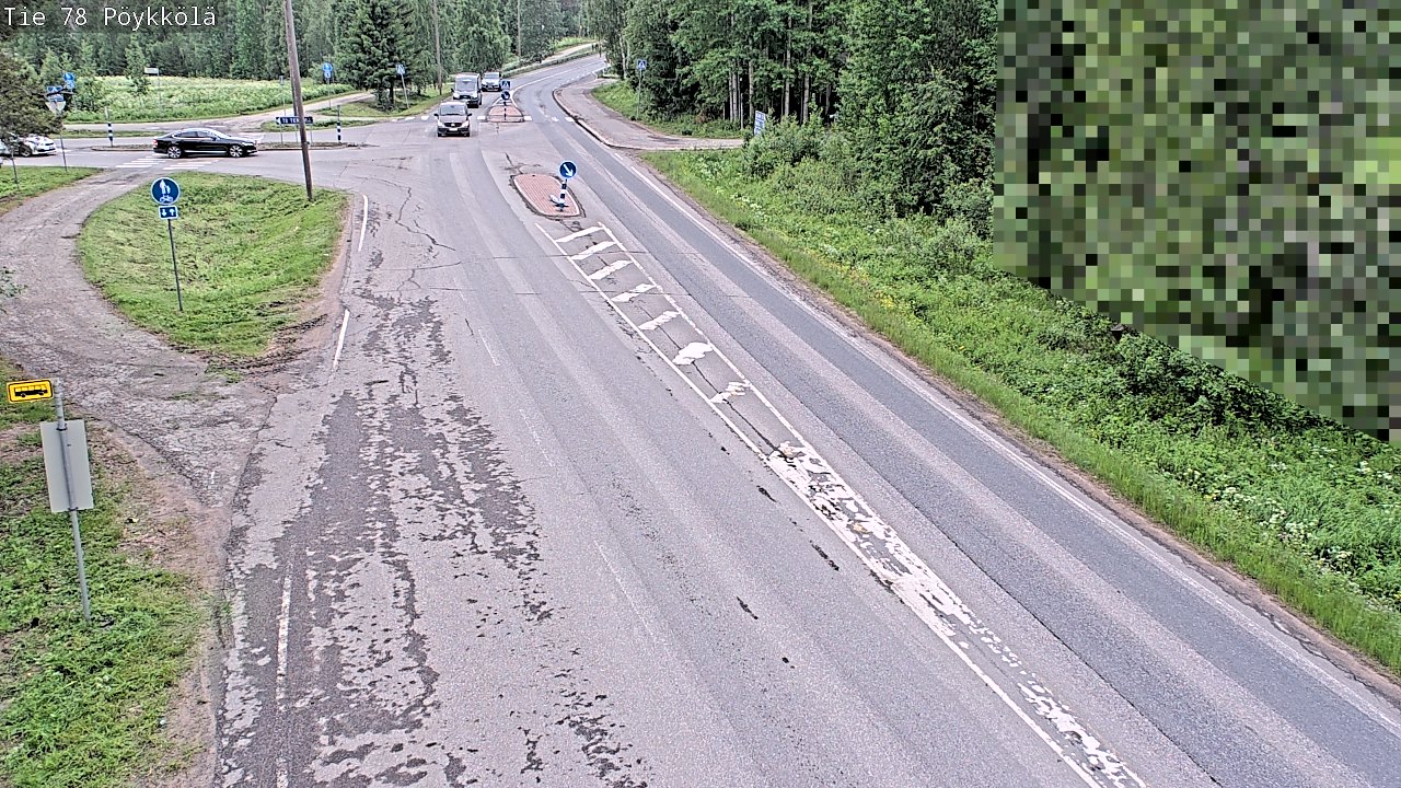 Kelikamerat Kuva Tie 78 Rovaniemi, Pöykkölä, Rovaniemi, Lappi