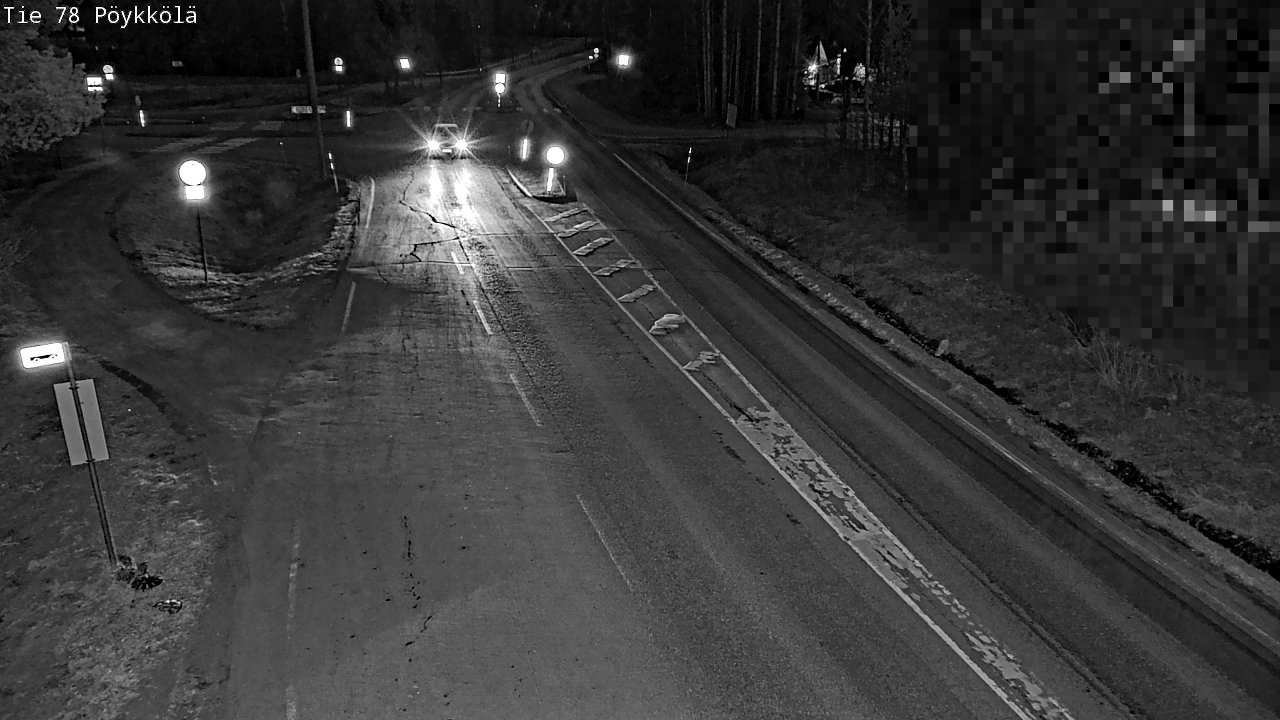Kelikamerat Kuva Tie 78 Rovaniemi, Pöykkölä, Rovaniemi, Lappi