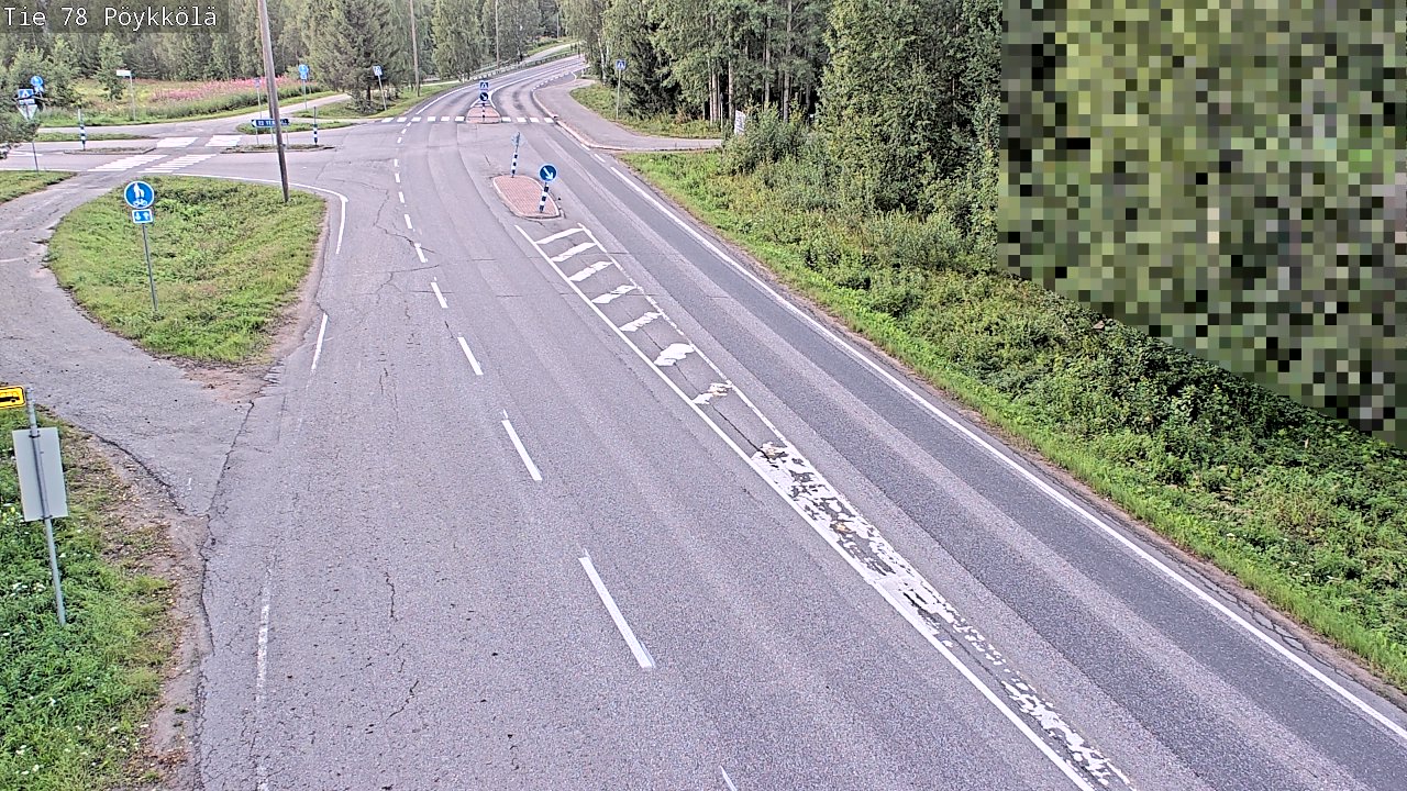 Kelikamerat Kuva Tie 78 Rovaniemi, Pöykkölä, Rovaniemi, Lappi