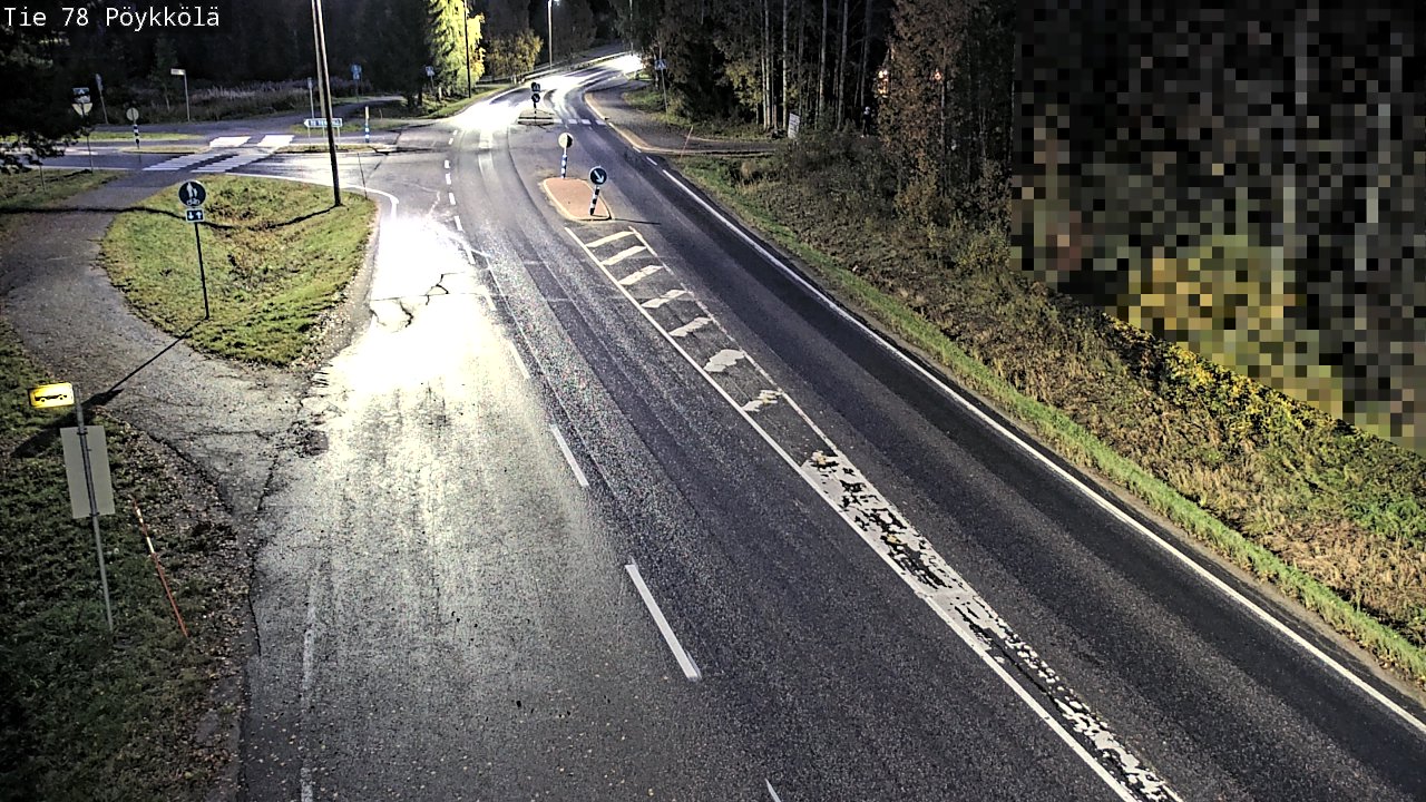 Kelikamerat Kuva Tie 78 Rovaniemi, Pöykkölä, Rovaniemi, Lappi