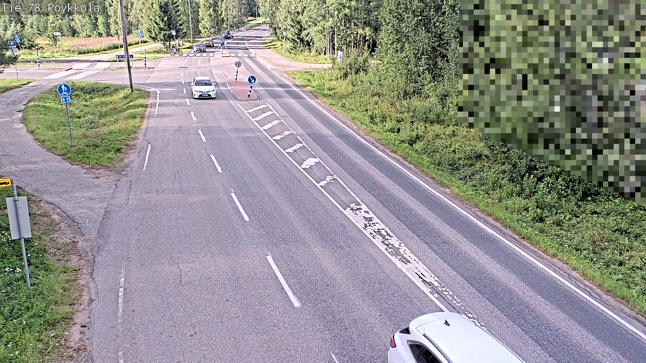 Kelikamerat Kuva Tie 78 Rovaniemi, Pöykkölä, Rovaniemi, Lappi