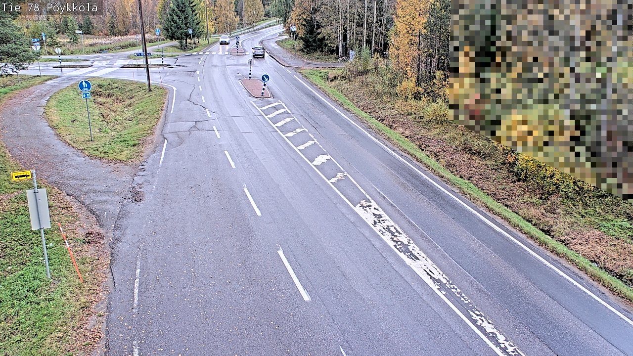 Kelikamerat Kuva Tie 78 Rovaniemi, Pöykkölä, Rovaniemi, Lappi