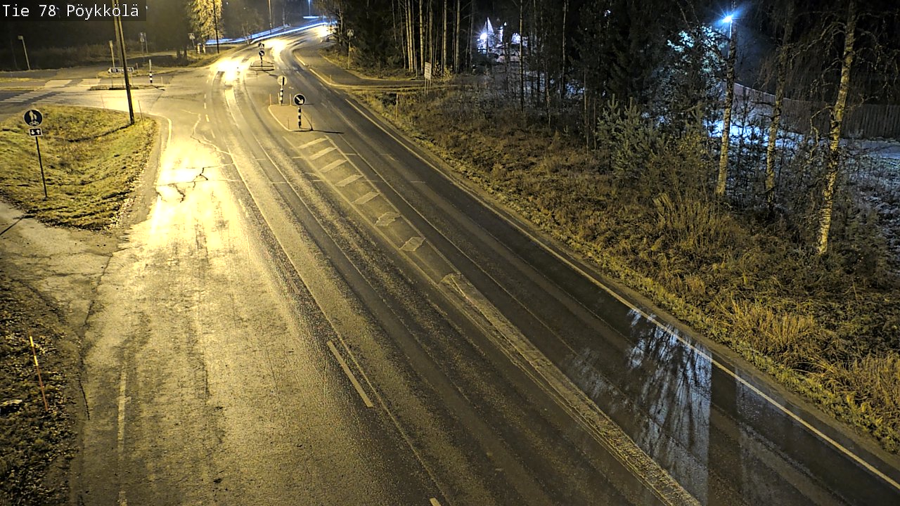 Kelikamerat Kuva Tie 78 Rovaniemi, Pöykkölä, Rovaniemi, Lappi