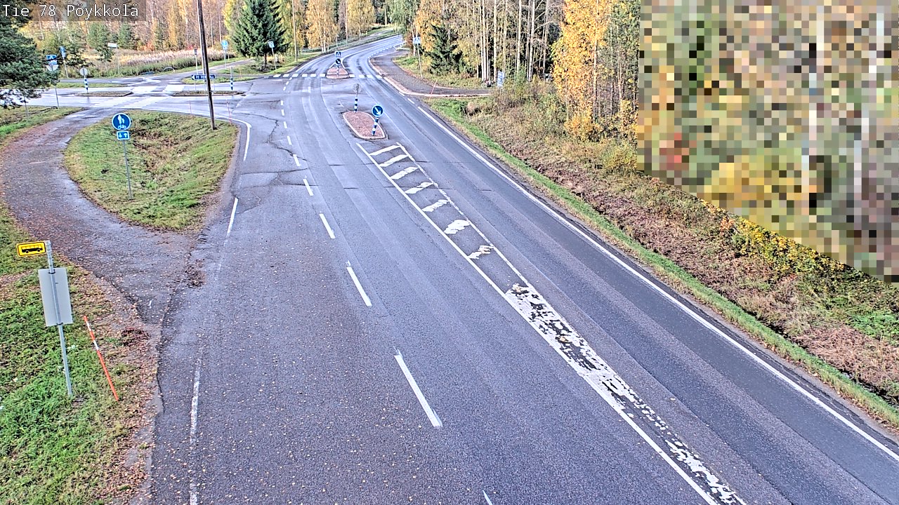 Kelikamerat Kuva Tie 78 Rovaniemi, Pöykkölä, Rovaniemi, Lappi