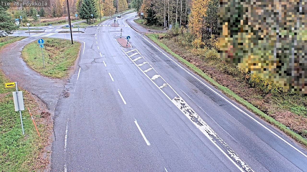 Kelikamerat Kuva Tie 78 Rovaniemi, Pöykkölä, Rovaniemi, Lappi