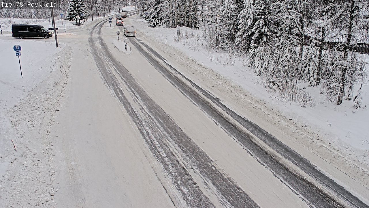 Kelikamerat Kuva Tie 78 Rovaniemi, Pöykkölä, Rovaniemi, Lappi