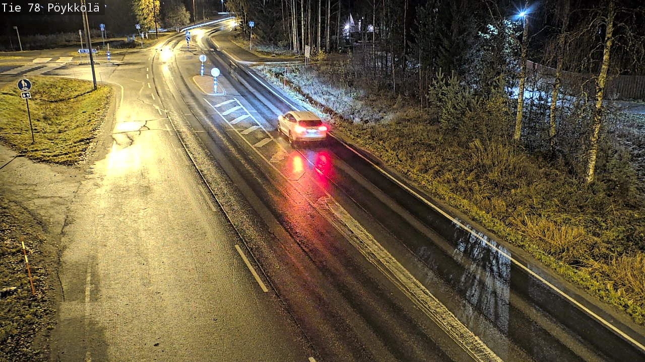 Kelikamerat Kuva Tie 78 Rovaniemi, Pöykkölä, Rovaniemi, Lappi