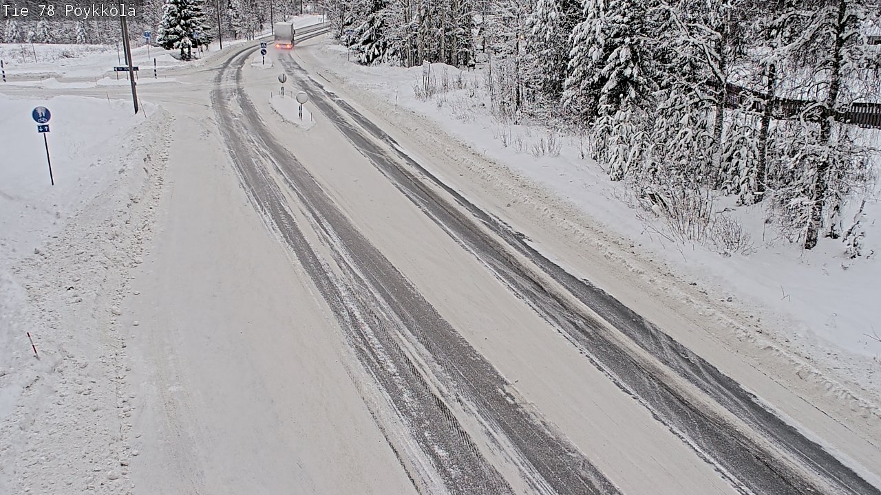 Kelikamerat Kuva Tie 78 Rovaniemi, Pöykkölä, Rovaniemi, Lappi