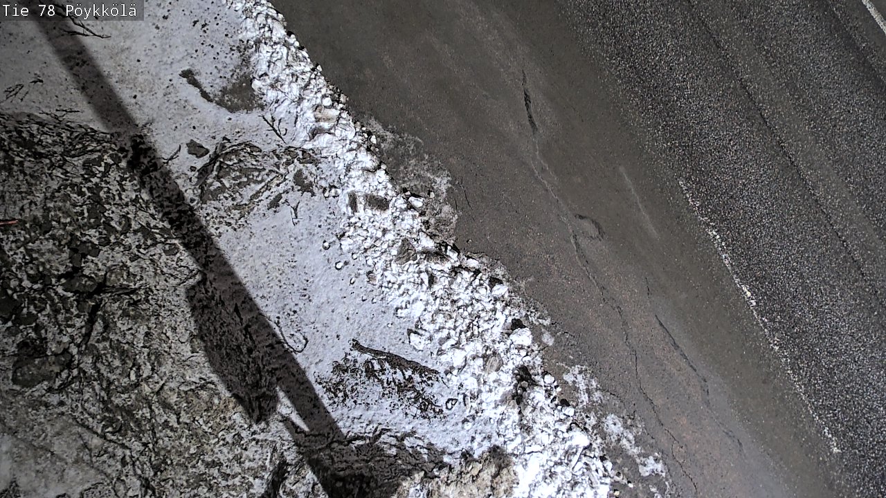 Kelikamerat Kuva Tie 78 Rovaniemi, Pöykkölä, Rovaniemi, Lappi