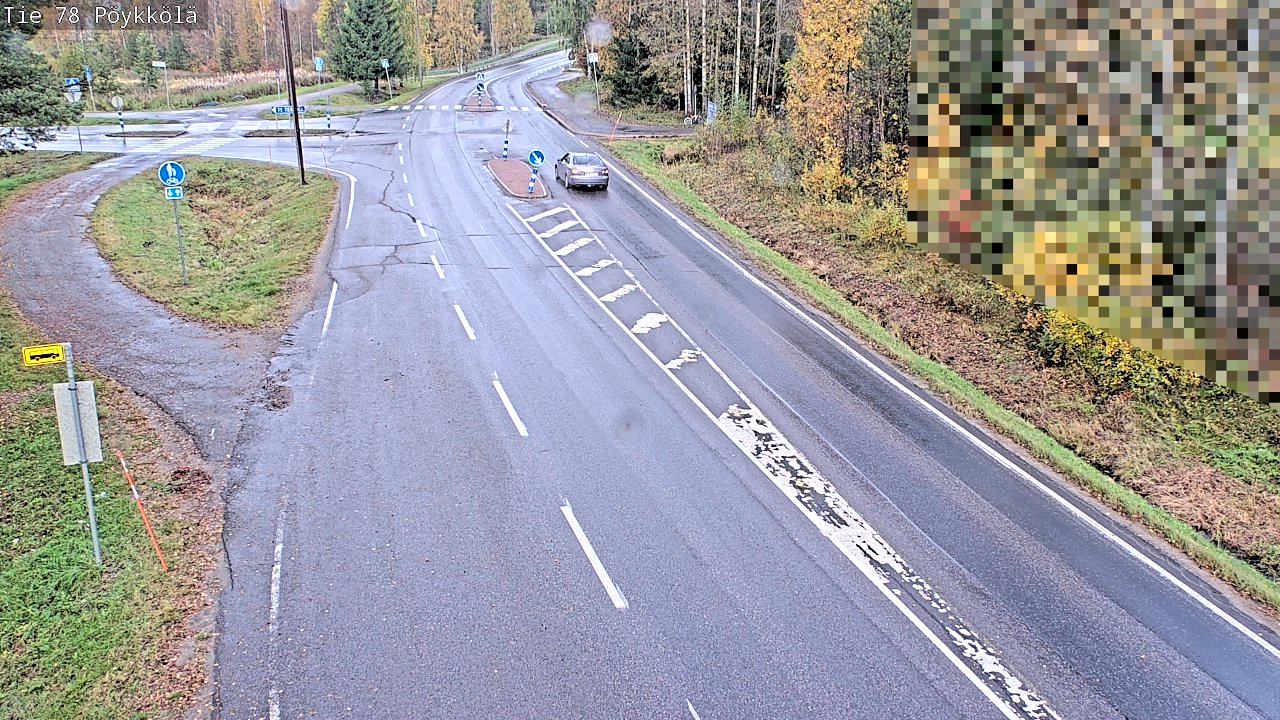 Kelikamerat Kuva Tie 78 Rovaniemi, Pöykkölä, Rovaniemi, Lappi