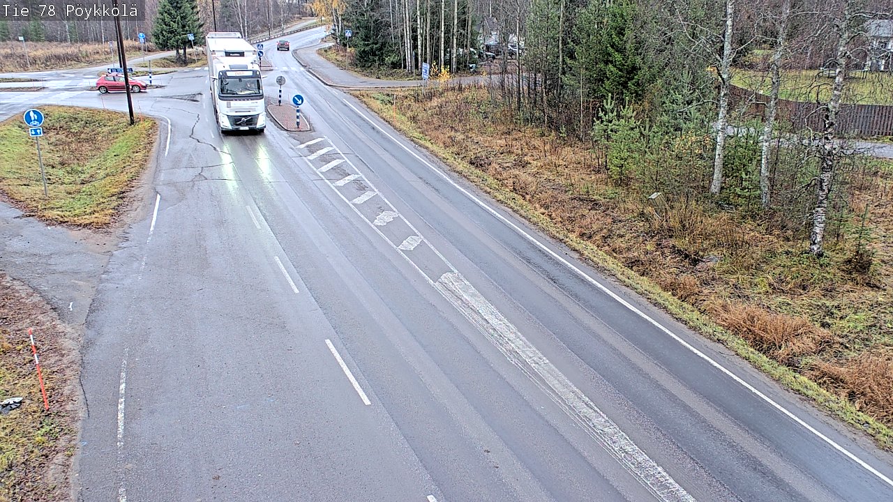 Kelikamerat Kuva Tie 78 Rovaniemi, Pöykkölä, Rovaniemi, Lappi