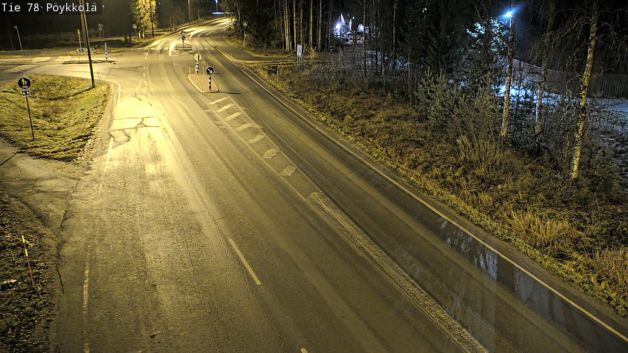 Kelikamerat Kuva Tie 78 Rovaniemi, Pöykkölä, Rovaniemi, Lappi