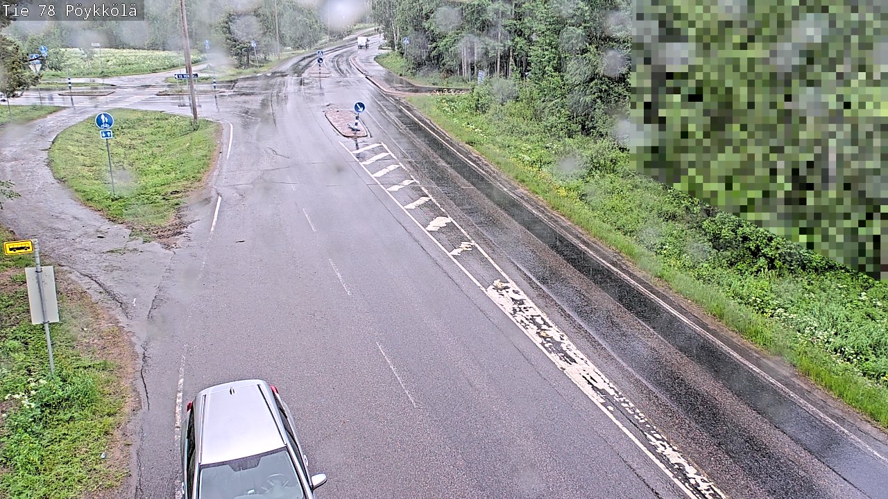 Kelikamerat Kuva Tie 78 Rovaniemi, Pöykkölä, Rovaniemi, Lappi