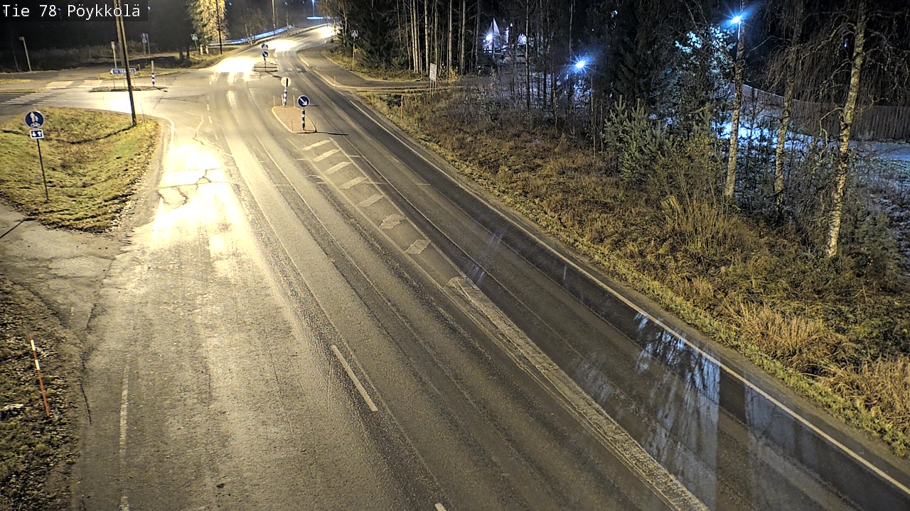 Kelikamerat Kuva Tie 78 Rovaniemi, Pöykkölä, Rovaniemi, Lappi