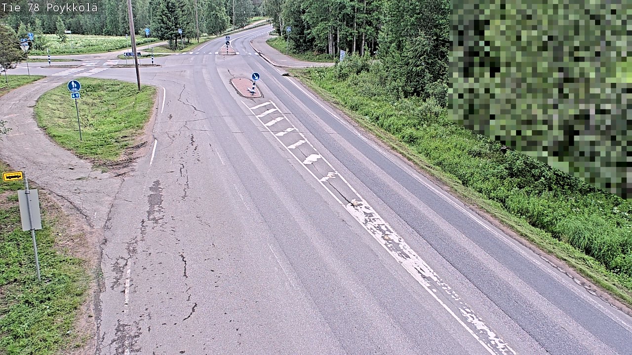 Kelikamerat Kuva Tie 78 Rovaniemi, Pöykkölä, Rovaniemi, Lappi