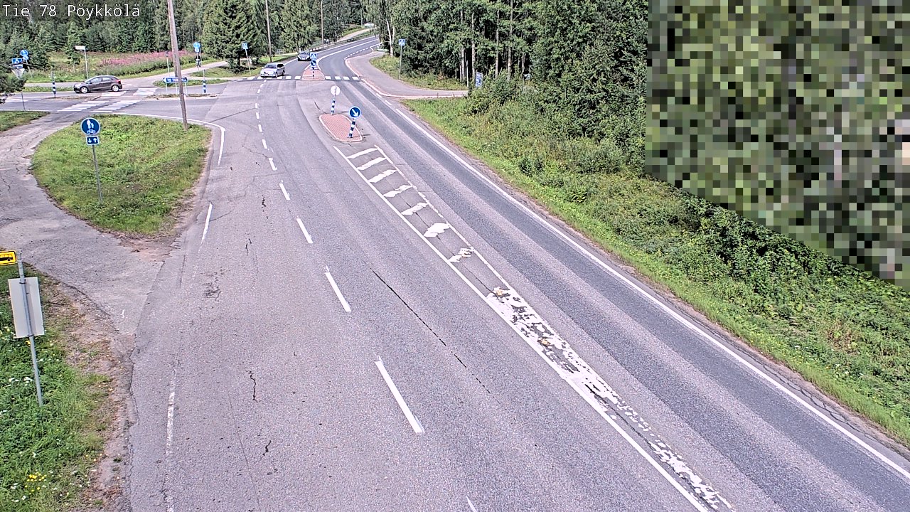 Kelikamerat Kuva Tie 78 Rovaniemi, Pöykkölä, Rovaniemi, Lappi