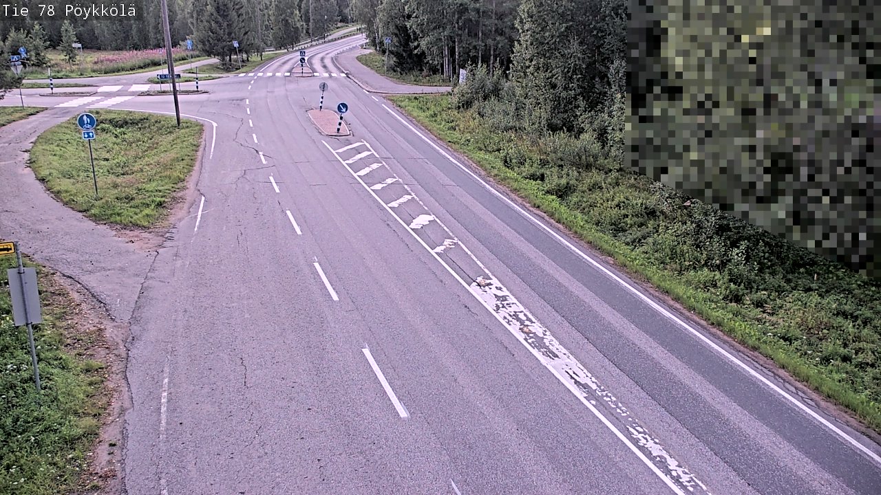 Kelikamerat Kuva Tie 78 Rovaniemi, Pöykkölä, Rovaniemi, Lappi