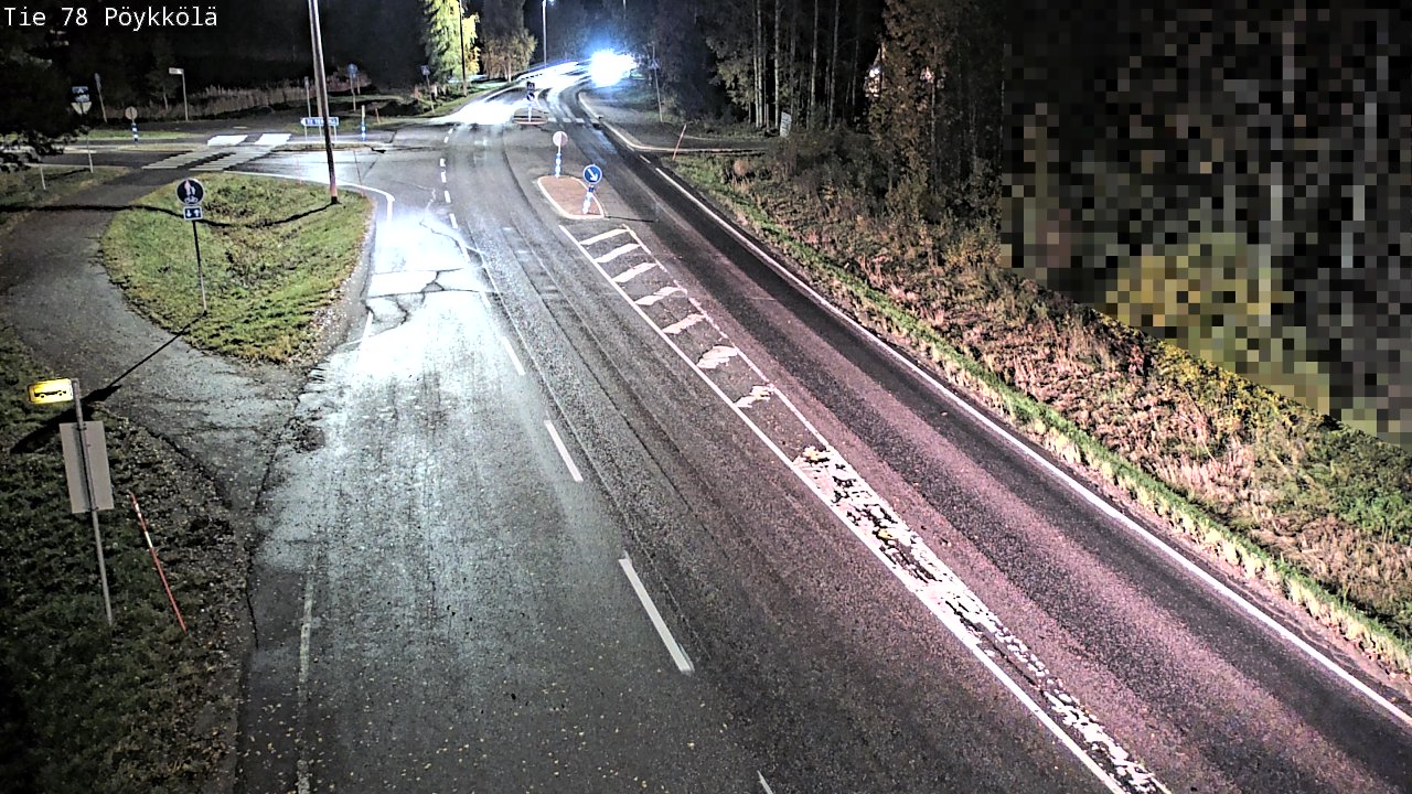 Kelikamerat Kuva Tie 78 Rovaniemi, Pöykkölä, Rovaniemi, Lappi