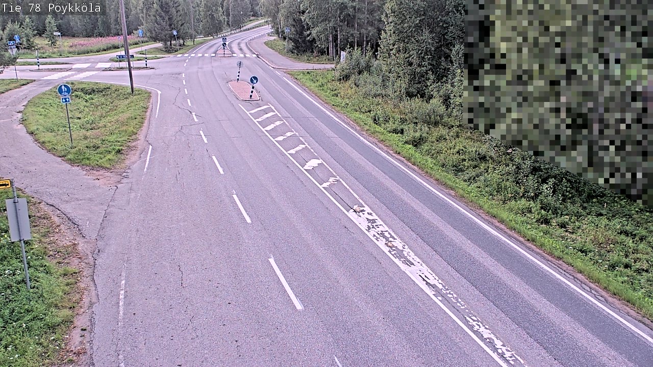 Kelikamerat Kuva Tie 78 Rovaniemi, Pöykkölä, Rovaniemi, Lappi