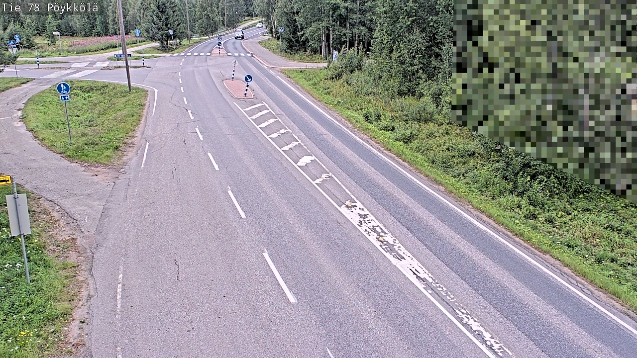 Kelikamerat Kuva Tie 78 Rovaniemi, Pöykkölä, Rovaniemi, Lappi