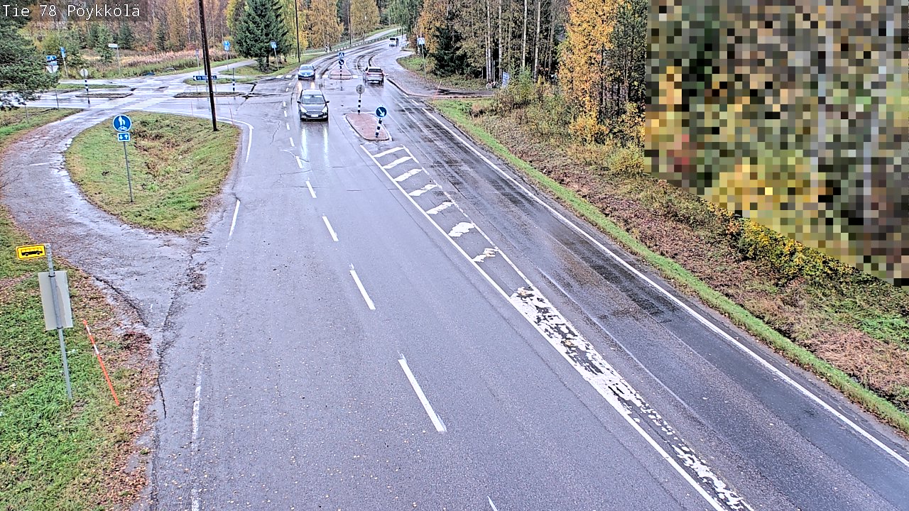 Kelikamerat Kuva Tie 78 Rovaniemi, Pöykkölä, Rovaniemi, Lappi