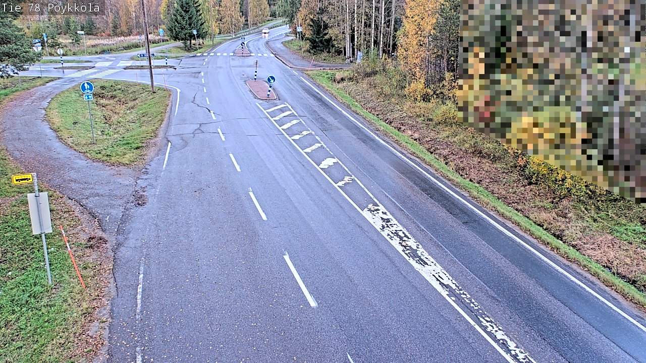 Kelikamerat Kuva Tie 78 Rovaniemi, Pöykkölä, Rovaniemi, Lappi