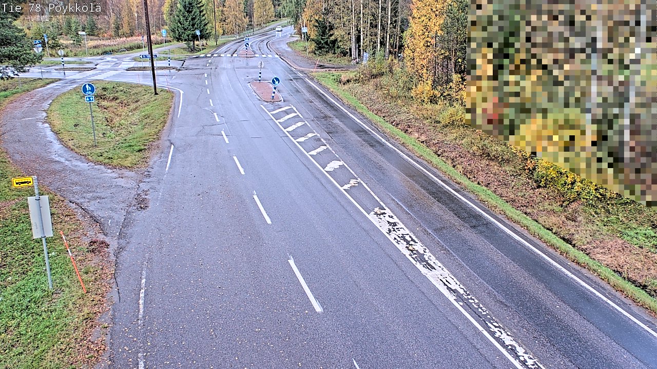 Kelikamerat Kuva Tie 78 Rovaniemi, Pöykkölä, Rovaniemi, Lappi