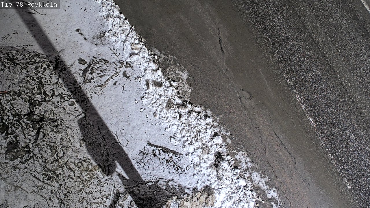 Kelikamerat Kuva Tie 78 Rovaniemi, Pöykkölä, Rovaniemi, Lappi