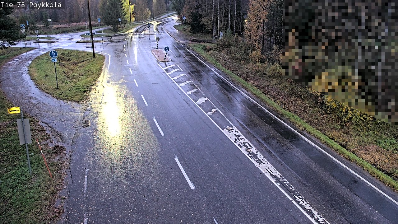 Kelikamerat Kuva Tie 78 Rovaniemi, Pöykkölä, Rovaniemi, Lappi