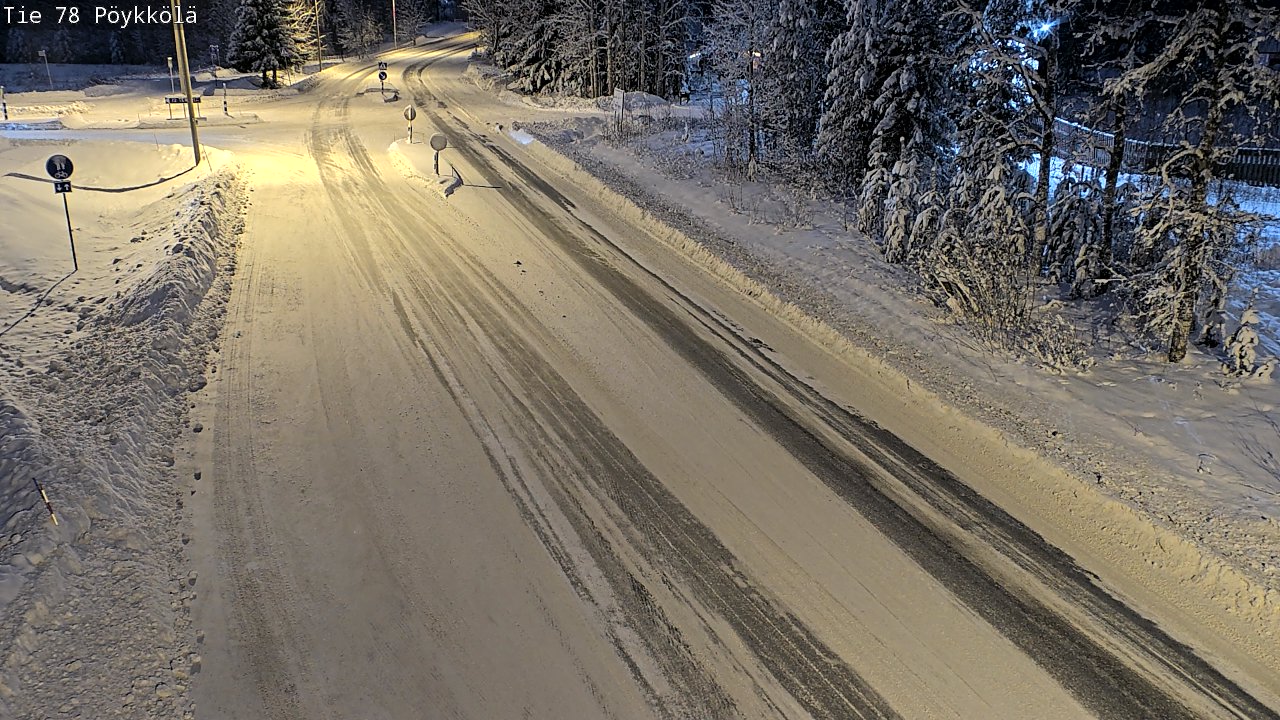Kelikamerat Kuva Tie 78 Rovaniemi, Pöykkölä, Rovaniemi, Lappi