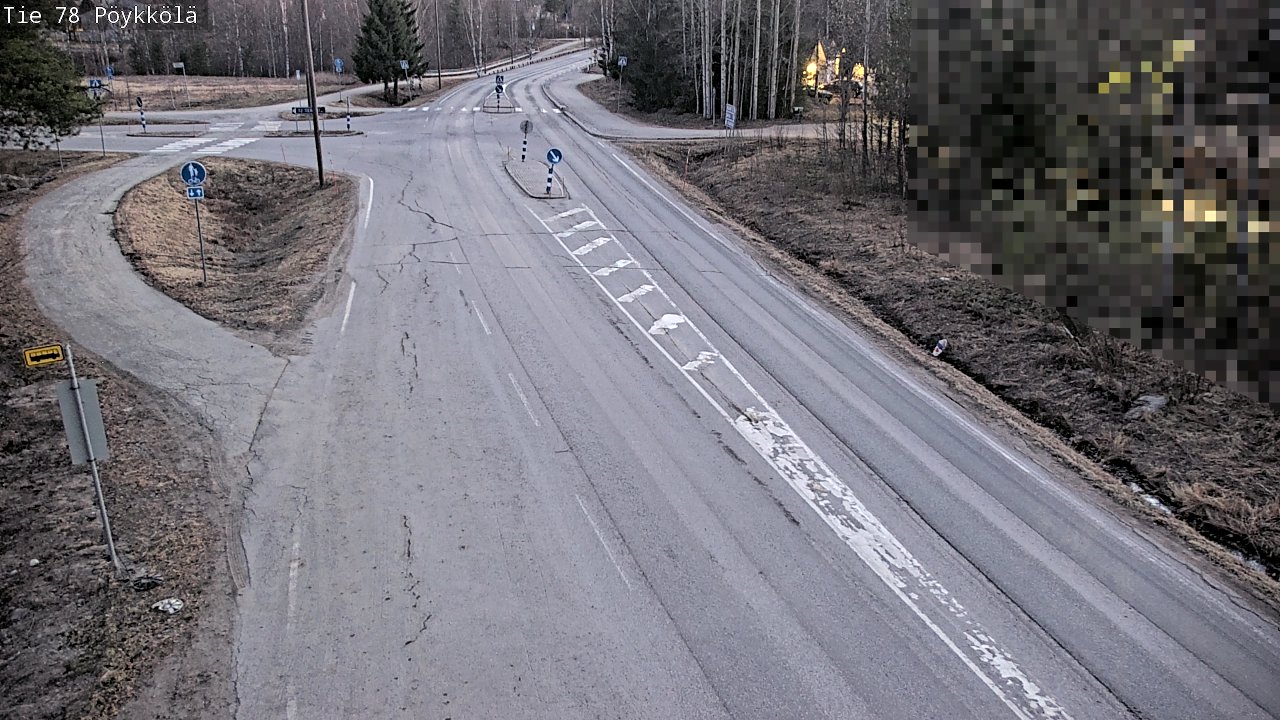 Kelikamerat Kuva Tie 78 Rovaniemi, Pöykkölä, Rovaniemi, Lappi