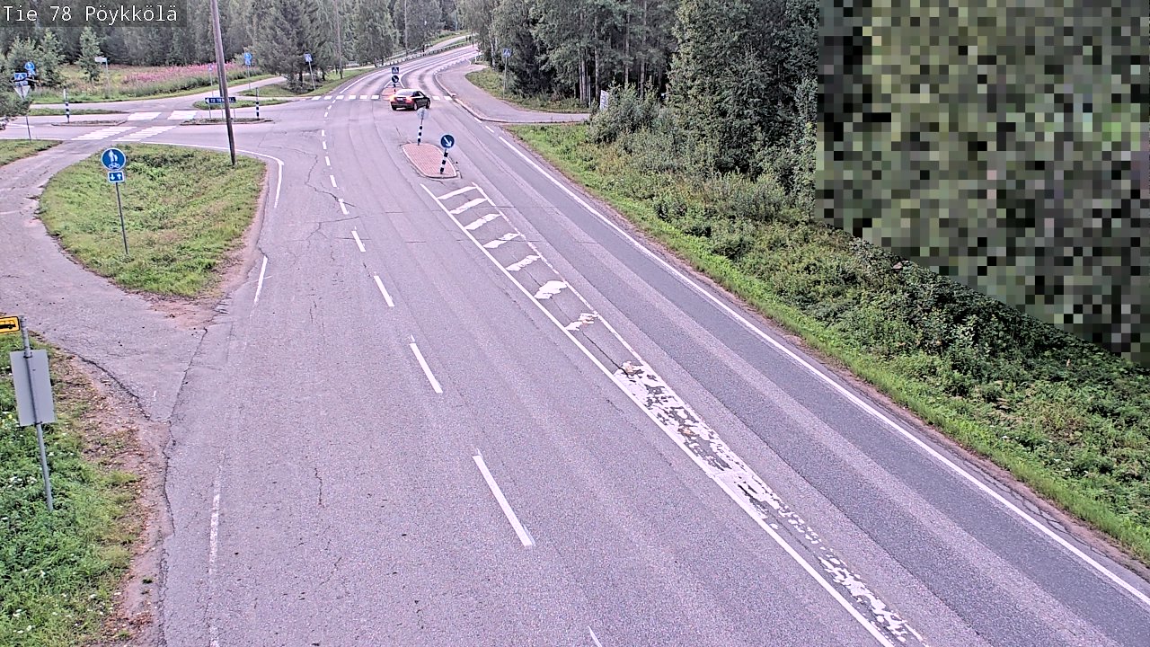 Kelikamerat Kuva Tie 78 Rovaniemi, Pöykkölä, Rovaniemi, Lappi