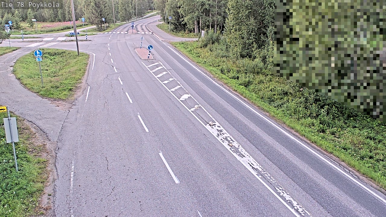 Kelikamerat Kuva Tie 78 Rovaniemi, Pöykkölä, Rovaniemi, Lappi