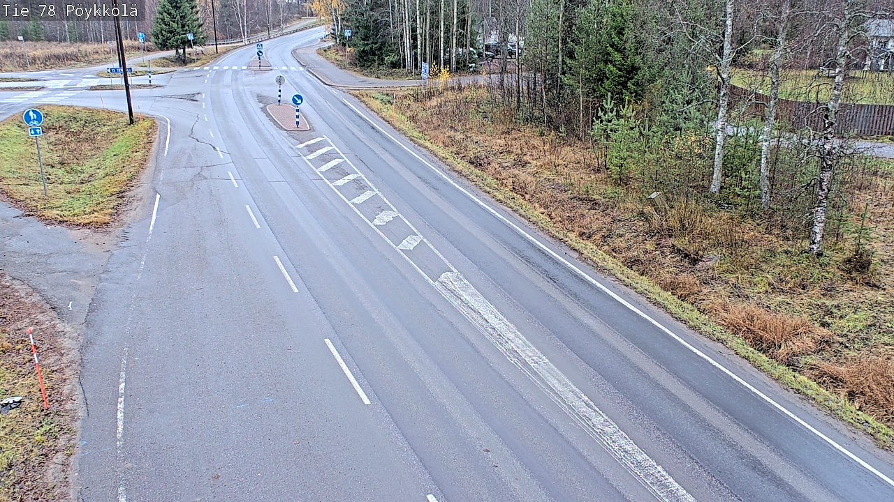 Kelikamerat Kuva Tie 78 Rovaniemi, Pöykkölä, Rovaniemi, Lappi