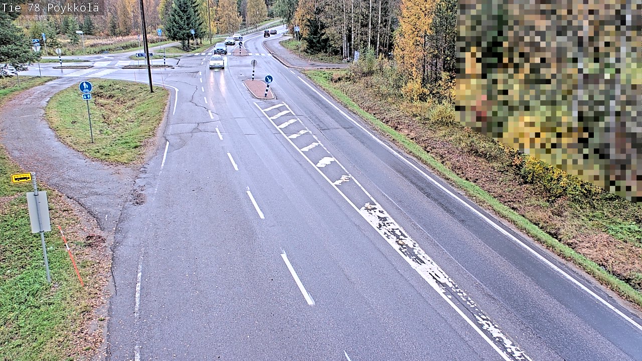 Kelikamerat Kuva Tie 78 Rovaniemi, Pöykkölä, Rovaniemi, Lappi