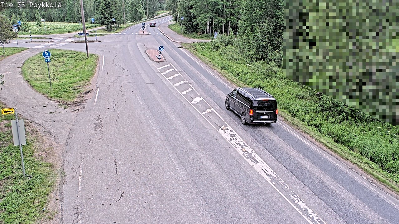 Kelikamerat Kuva Tie 78 Rovaniemi, Pöykkölä, Rovaniemi, Lappi