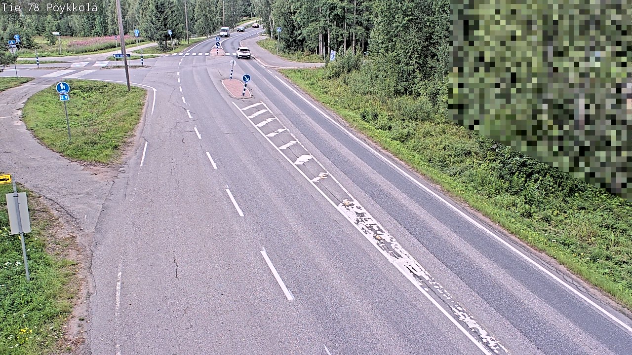 Kelikamerat Kuva Tie 78 Rovaniemi, Pöykkölä, Rovaniemi, Lappi