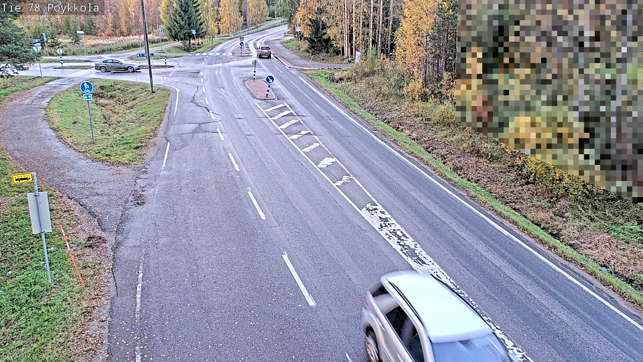 Kelikamerat Kuva Tie 78 Rovaniemi, Pöykkölä, Rovaniemi, Lappi